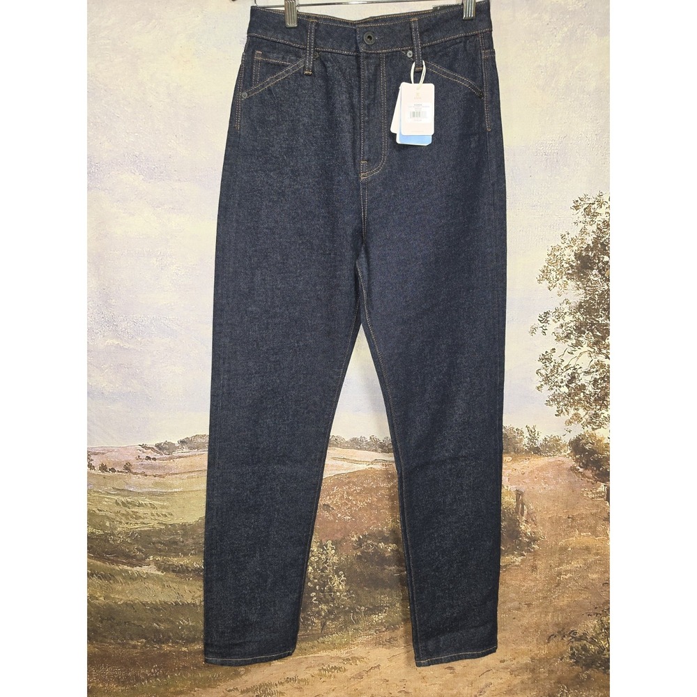 Roark Women's HWY 395 Premium Kaihara Tapered Denim Jeans  Dark Indigo 26x30